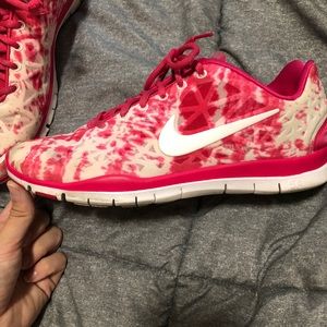 Pink Tie Dye Nike’s